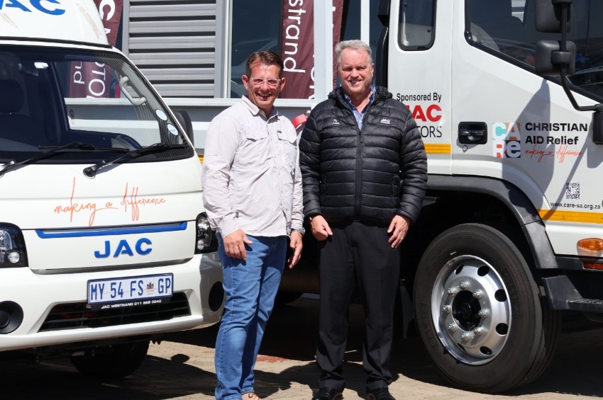 JAC Motors SA drives sustainable community impact through CARE
