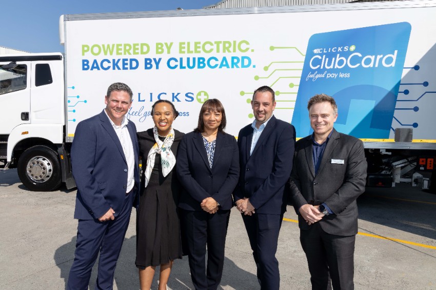 Clicks to operate Africa’s first retail DC with a fully electric truck fleet