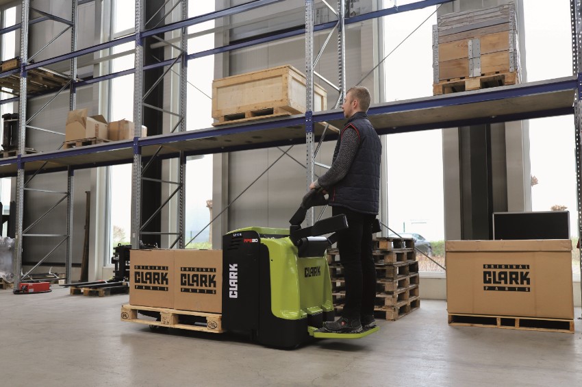 Clark launches new range of electric low-lift pallet trucks 