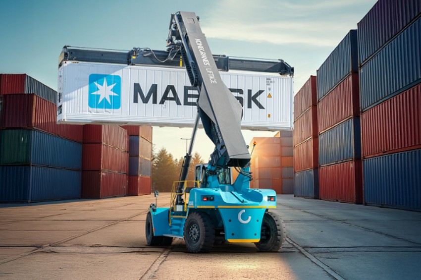 Reach stackers the backbone of container handling
