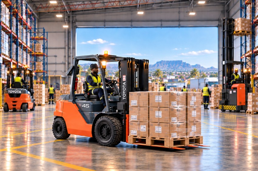 Rental equipment helps warehouses manage peak periods