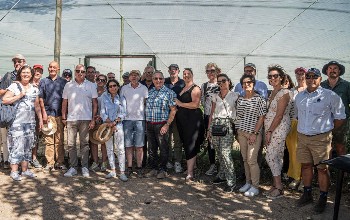 High-level French agricultural banking delegation visits Western Cape berry producer