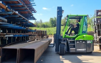 Combilift receives its 3rd Red Dot win for the 7-ton Electric Multidirectional Counterbalance Forklift    