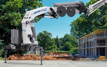 Improve logistics productivity with truck-mounted cranes