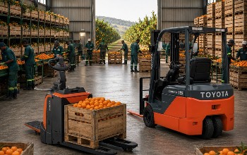 When life gives you lemons – rent a forklift…