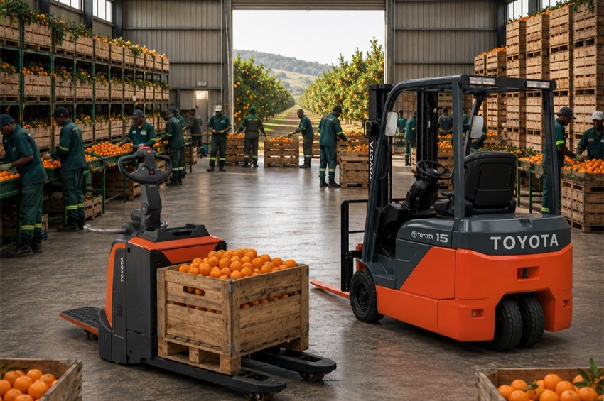 When life gives you lemons – rent a forklift…