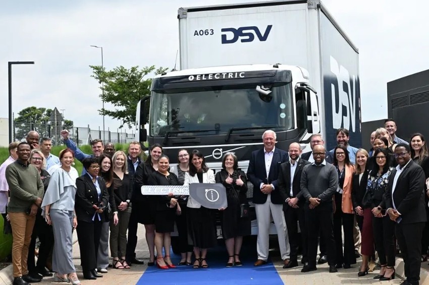 DSV launches first 8-ton electric truck in SA