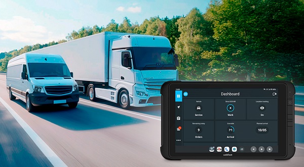 Webfleet introduces a rugged, high-performance tablet for fleet professionals